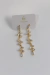 Brinco cascata de zircônia banho de ouro 18k - comprar online