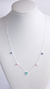 Colar gotas colors prata 925 - comprar online
