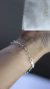 Pulseira Elo oval prata 925 na internet