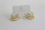 Argola 3 curvas banho de ouro 18k - comprar online