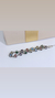 Pulseira luxo de dados zirconias colors prata 925