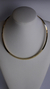Imagem do Colar Aro liso banho de ouro 18k