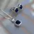 Conjunto luxo Safira Prata 925 - loja online