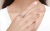 Anel solitario Big zirconia