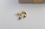 Brinco gota P banho de ouro - D’Veras