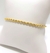 Pulseira cordão baiano 18cm banho de ouro 18k