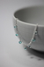 Choker zircônias Tiffany azul - loja online