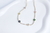 Colar rivieira colors florescer banho de ouro - comprar online