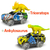 Conjunto de carro de brinquedo dinossauro elétrico mágico para crianças