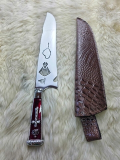 Faca Churrasco Nossa Senhora com Cabo zamac na internet