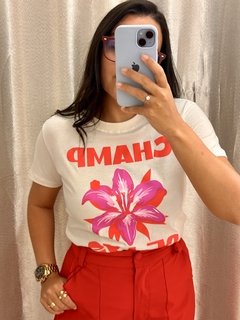 T-shirt flor - comprar online