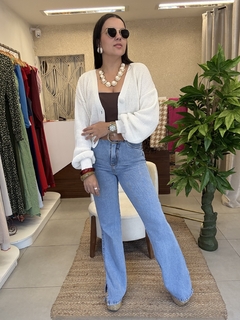 Calça Jeans Flare na internet