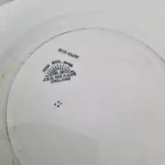 Lote com quatro pratos rasos em porcelana inglesa - Kombina Antiguidades – Tesouros Raros e Peças de Colecionador