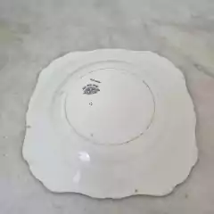 Lote com quatro pratos rasos em porcelana inglesa - loja online