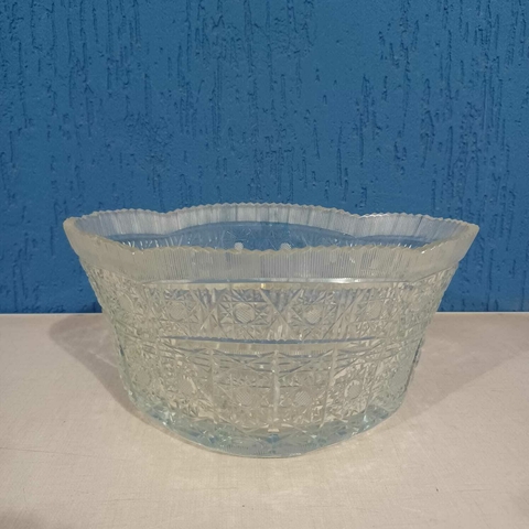 Centro de mesa/fruteira em cristal