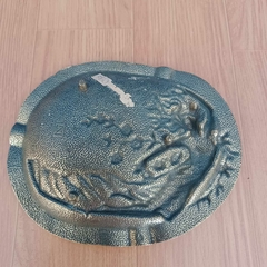 Cinzeiro Art Nouveau de estoque antigo sem uso. - comprar online
