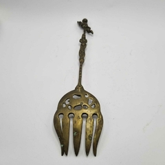Garfo em bronze decorativo - comprar online