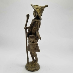 Estatueta em bronze Africana - loja online