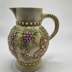 Jarro para vinho Ceramart pintado à mão - Kombina Antiguidades – Tesouros Raros e Peças de Colecionador