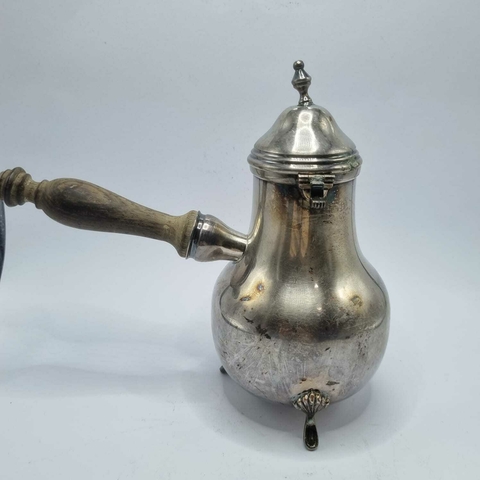 Bule tipo turco espessurado à prata