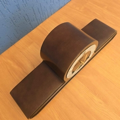 Relógio de mesa vintage da marca Silco, modelo carrilhão