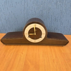 Relógio de mesa vintage da marca Silco, modelo carrilhão
