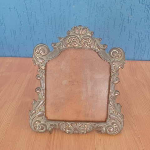 Porta-Retrato Antigo em Bronze Estilo Rococó (Circa 1880-1930) - comprar online