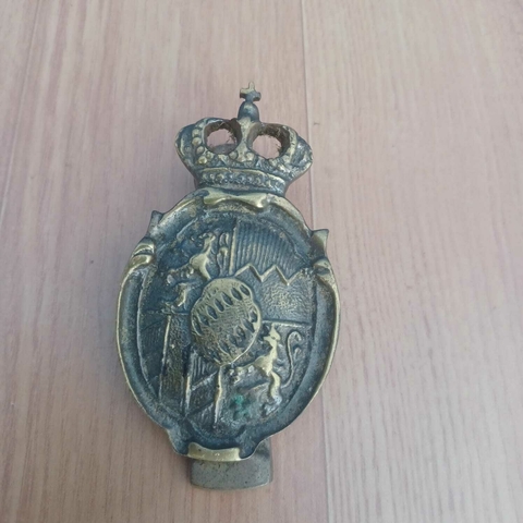 Pince à billets em bronze, fabricada na Alemanha