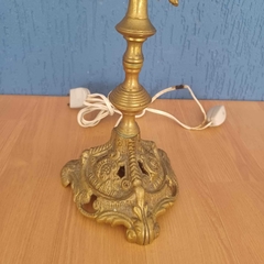 Grande base de abajur em rico bronze - comprar online