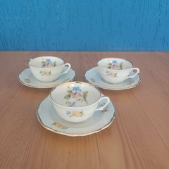 Lindo jogo de café em porcelana Polonesa Tielsch - comprar online