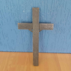 Centenário Crucifixo em madeira - Kombina Antiguidades – Tesouros Raros e Peças de Colecionador