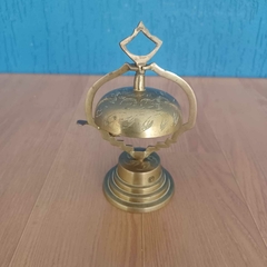 Raro sino indiano de mesa em latão maciço - comprar online