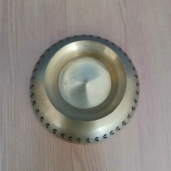Pequena fruteira em bronze Indiana - comprar online