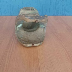 Réplica em bronze de escafandro clássico de mergulho na internet