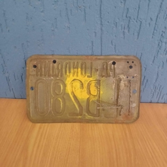 Placa de Moto antiga do Paraná na internet