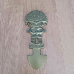 Faca cerimonial peruana em bronze - comprar online