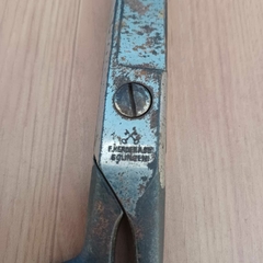 Tesoura antiga de alfaiate da renomada marca alemã F. Herder - comprar online