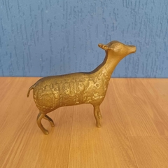 Cervo em bronze maciço todo trabalhado
