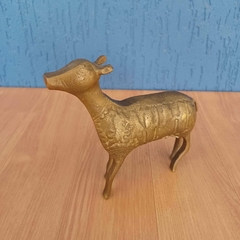 Cervo em bronze maciço todo trabalhado na internet