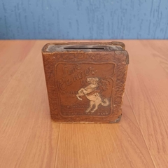 Caixinha cofre “Lone Ranger Strong Box”, produzida pela Zell Products Corp., N.Y.C.