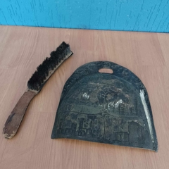 Cata Migalhas em metal com banho de prata (escurecido) - comprar online