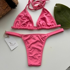 Biquíni Basic Summer - Rosa bebê - MAKEW