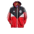 Jaqueta Corta-Vento Flamengo 23/24 Masculina Adidas - Vermelha e preto com detalhes em branco
