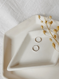 Argollita mini plata - comprar online