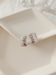 Aros Franchesca plateados