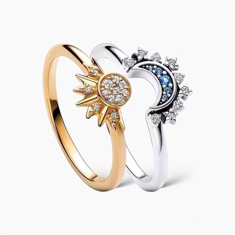 Anillo Sol y Luna Pandora