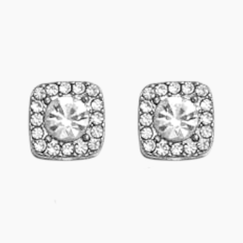 Aretes Cuadrado Zirconia