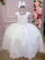 VESTIDO OLIVIA ,longo branco - Feito com Amor 027