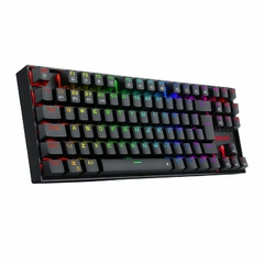 TECLADO MECANICO REDRAGON KUMARA PRO, RGB, WIRELESS, SWITCH AZUL, PRETO, K552RGB-BRS-B-PT-BLUE