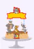 Tom e Jerry (Topo Simples)